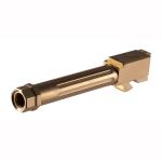 THREADED MID LINE BARREL G19 TITANIUM NITRIDE