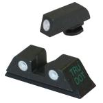 SIGHT SET (FIXED GREEN/GREEN) GLOCK~ 9 & 40 CAL