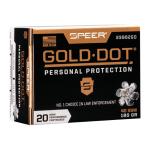 40 S&W 180GR GOLD DOT HOLLOW POINT 20/BOX