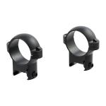 ZEE RINGS 30MM HIGH STEEL RINGS MATTE BLACK