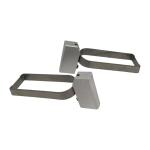 FLAT FACE 1911 TRIGGER, SILVER