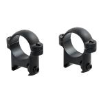 ZEE RINGS 1'' MEDIUM STEEL RINGS MATTE BLACK