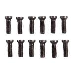 6-40X3/8'' WEAVER OVAL SOCKET SCREWS FOR MISCELLANEOUS 12PK