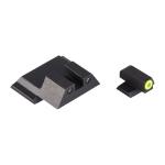S&W M&P M2.0, SD9/40 YELLOW FRONT & BLK SQUARE NOTCH REAR
