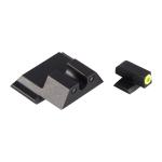 S&W M&P M2.0, SD9/40 VE YELLOW FRONT & BLK U NOTCH REAR