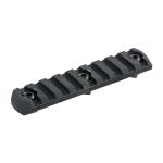 M-LOK RAIL 9 SLOT PICATINNY ALUMINUM BLACK 3.875''