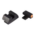 SIG P SERIES 40/45 ORANGE FRONT & BLACK SQUARE NOTCH REAR