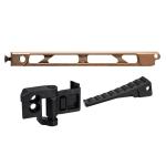 AB-9 WITH FOLDING BUTTPLATE & JMAC 1913 FOLDING MECH TAN