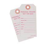 BATF PERSONAL FIREARM TAGS 25 PACK