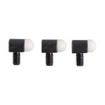 STD BEAD, 5/32'' 3-56 TPI, 5/32'' SHANK, WHITE, 3-PAK