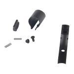 BLADE FRONT SIGHT & QUAD STEEL BLACK
