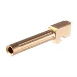 NON-THREADED MID LINE BARREL G17 TITANIUM NITRIDE