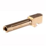 NON-THREADED MID LINE BARREL G19 TITANIUM NITRIDE