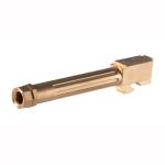 THREADED MID LINE BARREL G17 TITANIUM NITRIDE