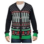 UGLY CHRISTMAS SWEATER KRAMPUS PATTERN 2X-LARGE