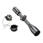 4-12X40MM SFP TRUPLEX RETICLE BLACK W/RINGS
