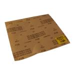 ABRASIVE ALUMINUM OXIDE COATED PAPER P120 GRIT 9X11, EACH