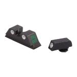 SIGHT SET (FIXED GREEN/YELLOW) GLOCK~ 10MM & .45 CAL