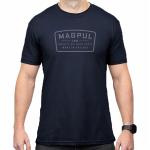 GO BANG PARTS COTTON T-SHIRT NAVY SMALL