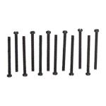 2-56X1'' FILLISTER HEAD SCREWS 12 PACK