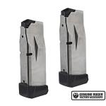 MAX-9 MAGAZINE 9MM LUGER 12-ROUND BLACK 2-PACK