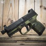 FN 509C T 9MM 4.32'' NS THRD NOVESKE BAZOOKA GREEN DISTRESSED