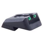 FIBER OPTIC LO-MOUNT REAR SIGHT, GREEN, FITS COLT 1911