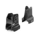 AR-15  FIXED LIGHTWEIGHT SIGHT SET BLACK