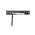 AR-10 W/ HIGH-PROFILE RECEIVER 15.5'' FOREND BIPOD BLACK