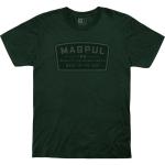 GO BANG PARTS COTTON T-SHIRT SMALL FOREST GREEN