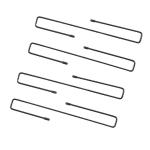 HANDGUN HANGERS, ORIGINAL, 4-PAK
