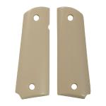 SMOOTH GOVT MODEL GRIPS, IVORY/NO AMBIDEXTROUS CUT