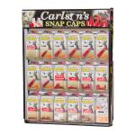 CARLSONS SNAP CAP DISPLAY RACK DROPSHIP ONLY