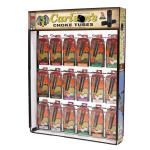 CARLSONS BLACK CLOUD DISPLAY RACK (12GA) 2 DEEP DROPSHIP ONL