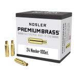 24 NOSLER BRASS CASE 100/BOX