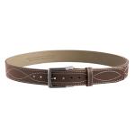 TEJAS GUN BELT EL PISTOLERO CHOCOLATE 32 IN