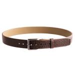 TEJAS GUN BELT EL CIBOLO CHOCOLATE 40 IN