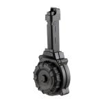 DRUM MAGAZINE 50-RD POLYMER BLACK 40 S&W