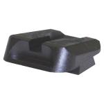 BLACK REAR SIGHT FOR GLOCK~