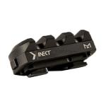 M-LOK RAIL 3 SLOT PICATINNY ALUMINUM BLACK 1.68''