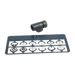 .350'' GLOBE TUNNEL SIGHT W/ 12 INSERTS STEEL BLACK