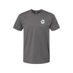 BADGED BOLTHEAD LOGO UNISEX T-SHIRT GRAY 3X-LARGE