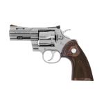 PYTHON 357 MAG/38 SPL 3'' BARREL STAINLESS REVOLVER