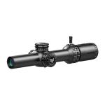 1-8X24MM SFP ILLUMINATED MIL-GREEN RETICLE BLACK