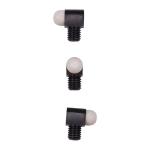 STD BEAD, 5/32'' 6-48 TPI, 9/64'' SHANK, WHITE, 3-PAK