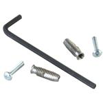 GUN NUT II ADJUSTABLE STOCK ANCHOR SILVER STEEL