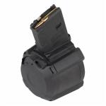 AR-15 PMAG D-60 223/5.56 60RD POLYMER BLACK