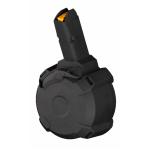 PCC PMAG  D-50 GL9 DRUM MAGAZINE FOR GLOCK 50RD BLACK