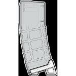 GEN2 PMAG MAGPOD 3 PACK MAGAZINE 1.5'' BASEPAD BLACK