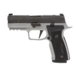 P320 AXG CARRY 9MM LUGER 3.9'' BBL (2) 10 ROUND MAG TWO-TONE